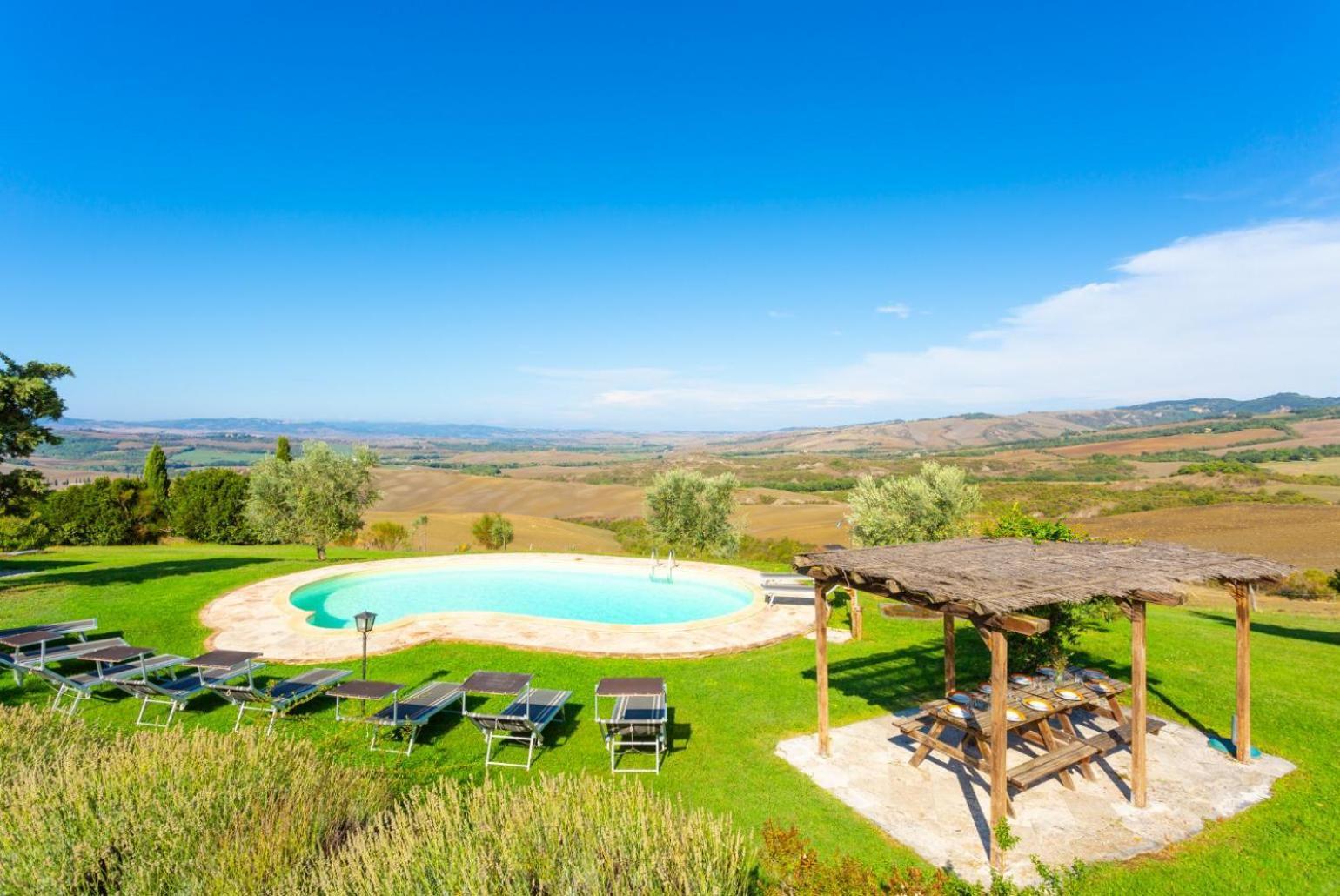 Villa Podere Belvedere Siena Exteriér fotografie
